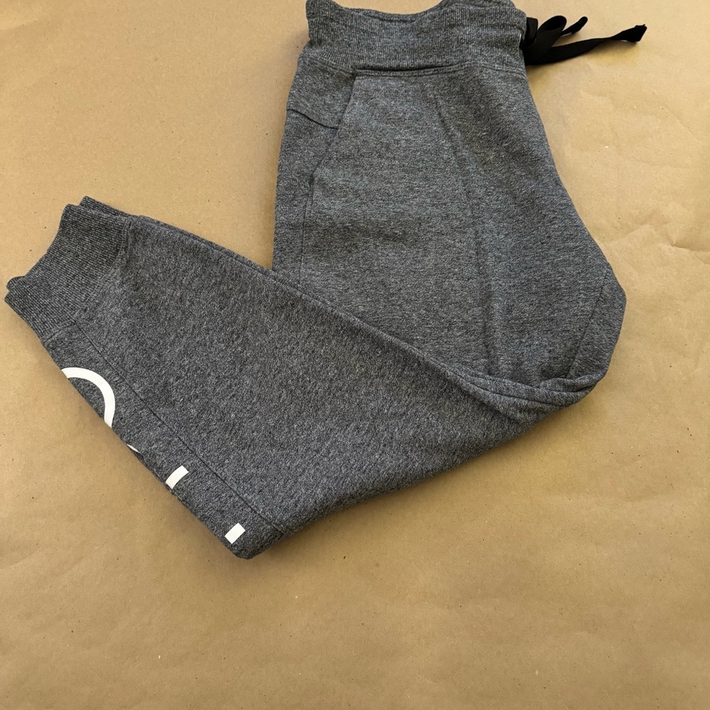 Calvin Klein joggers.